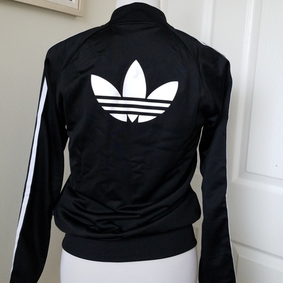 Coats | Adidas Track Jacket Back Logo 